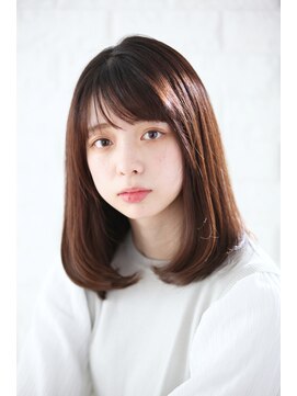 アイニーブルーム 豊橋駅前店(Ai-ney BLOOM) 20代30代40代大人ナチュラルストレートボブ