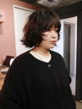 【ボブパーマ/阿部達哉】レディースパーマ/ボブウルフ