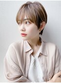 [K-two銀座]ベビーバングショコラベージュショート[銀座]