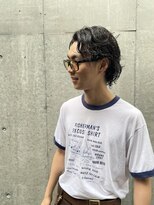 リヤン(Le lien)&nbsp;波巻きツイストスパイラル/刈り上げセンターパート/溝の口