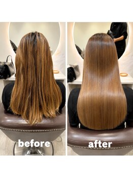 アース 渋谷店(HAIR&MAKE EARTH)の写真/ブリーチ毛や複雑履歴にも対応。断られた髪もまずはご相談を 【渋谷/髪質改善/縮毛矯正】