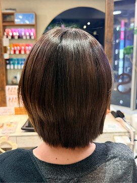 ヘアリゾート粋 ティガ 池袋店(tiga) ショート/レイヤーカット/顔まわりカット/ブラウン