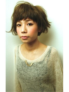 レンジシ オモテサンドウ(RENJISHI omotesando) クセも活かせる★ふわクシュショートボブ