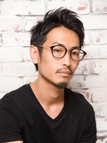 ツーブロックショート