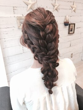 バレッタ(Barretta by neolive) Barretta///蒲田☆編み込みダウンスタイル☆