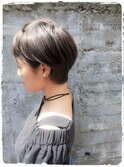 【Reir下北沢】*+こなれマッシュショート+ラベンダーアッシュ+*
