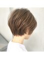 シュガーヘアメイク(Sugar hair make)&nbsp;ショートヘア。イルミナカラーカット。sugar  hair make小手指