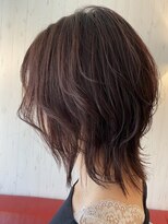 ヴィックス クリスタル(VIC’S crystal) 【Vic's川口】大人可愛い×ミディアムウルフ×ピンクベージュ