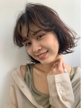 ローウェ 沖縄新都心(Louwe) 大人かわいい小顔エアリーロングボブ[おもろまち駅/沖縄新都心]