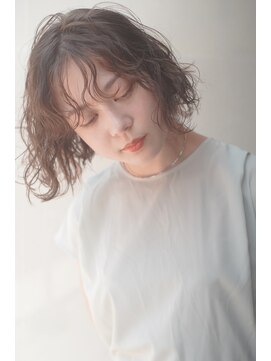 レジュアル(RESSUAL) イヤリングカラー ボブ 大人かわいい フェザーバング