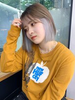 アイティー バイ アルバム 中野店(IT by ALBUM)&nbsp;インナーカラー_ホワイトグレージュネビージュ_29259