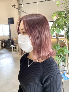 ソーコ(SOKO) 切っぱなし×暖色カラー