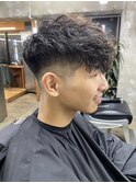 【Lond GULLMANHide】MEN'S HAIR/スペインカール/フェード