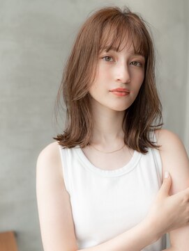 メゾンバイハバナ(maison by HAVANA) 20代30代/大人かわいい/小顔ひし形/ウルフ/ミディアムレイヤー