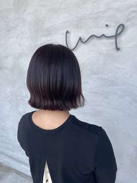 メゾンウィット(Maison Wit) 切りっぱなしボブ