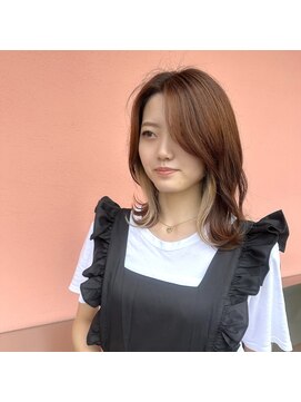 ジールドゥーエ(Zeal due) オレンジベージュ  ×  インナーカラーベージュ