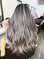 ユートピア(U topia)&nbsp;バレイヤージュ/ホワイトアッシュ/シルバーカラー