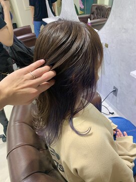 グラッジ 池袋(GLADGE) ミルクティーカラー　ブリーチ　ケアブリーチ　ダブルカラー