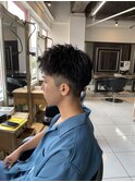 スウィングアップバングジェットモヒカン骨格矯正カットフェード