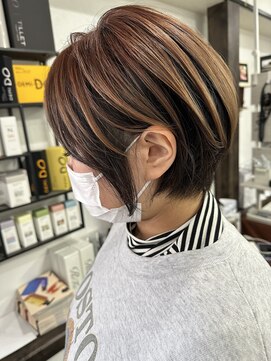 エメヘアデザイン ルイス(Aimer Hair Design Lewis) ショート/弘前市
