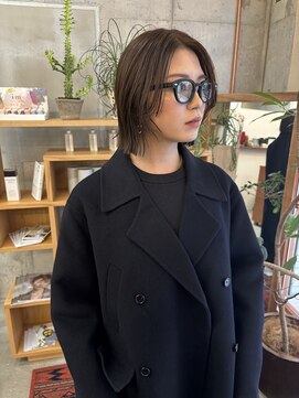 ノイ(noii) アッシュカラー/オリーブカラー/くすみカラー/オリーブベージュ/