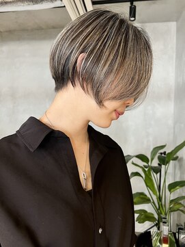 ブルックス ハイライト ショート ミニボブ レイヤーボブ クールショート