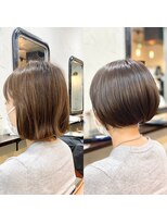エトネ ヘアーサロン 仙台駅前(eTONe hair salon) 大人女性30代40代スタイル☆ボブ