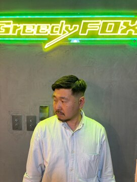 グリーディーフォックス 代々木(Greedy FOX) 波巻き/ハイライト/マッシュパーマ/ウルフ[シェービング]