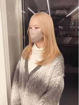 ジーニーホリエ(Geniee horie)の写真/【トレンドを押さえた透明感溢れるカラーが人気】《Geniee》こだわりトリートメント併用で美髪も叶う♪