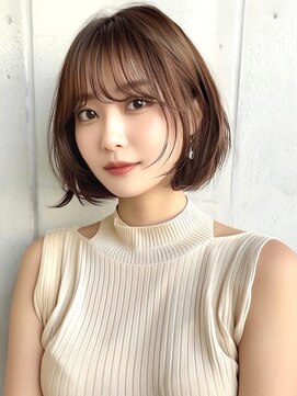 ブロウ ネックス ザ サロン 表参道(VLOW nex the salon) 【vlow style#54】丸みショートボブ vlow 表参道 韓国 髪質改善