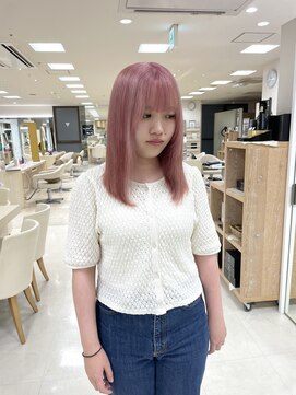 ケンジ 平塚ラスカ店(KENJE) ペールピンクカラー