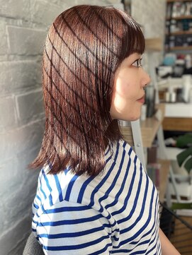 ミカシータ(micasita) 艶感ピンクベージュカラー