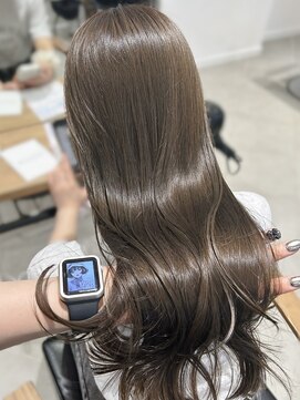 エヌアイ オモテサンドウ(ni omotesando) ☆透明感オリーブベージュカラー 透明感カラーグレージュ☆