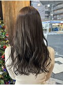 モノトーン×ウェーブ