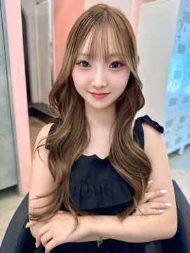 クム(kumu) 【kumu】ロングレイヤー/顔周りカット/栄/名古屋