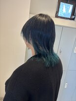 シェリール 八千代台駅(CHERIR)&nbsp;ウルフカット×ミントブルーカラー