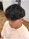 イメチェン/ホワイトブロンド/外ハネボブ/美髪/南草津