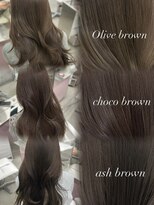 エヌアイ オモテサンドウ(ni omotesando)&nbsp;オーダー多数！人気の明るめブラウン3選