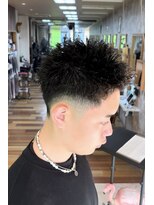 イエローコーン 金沢文庫店(YELLOW CORN) フェード/フェードカット/スパイキーパーマ/スパイキーショート