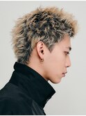 仙台短髪スパイキーショートツイストスパイラルパーマ30代40代◆