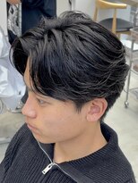 フィフス 天神大名(fifth) 福岡天神メンズフェザーパーマフェザーショートスパイラルパーマ