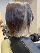 ビスイル 秋葉原店(Vis ill) フェイスフレーミングボブインナーカラーボブ切りっぱなしボブ
