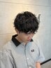 【OPEN記念☆】ナチュラルパーマ＋メンズカット ￥12000⇒￥9900