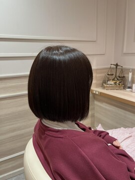 アンド ラ ブランシュ(&.La Blanche) オリーブグレー/黒髪カタログ/ココアベージュ/髪質改善