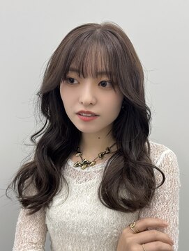 トリコ アヴェダ ららテラス北綾瀬(tricot AVEDA) レイヤーカット/ロングレイヤー/コテ巻きスタイル/韓国/北綾瀬