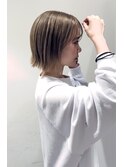 似合わせカットレイヤーボブ切りっぱなしボブヘイリーボブ