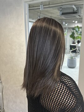 ラック(LUCK) グレージュハイライト/船橋/バレイヤージュ/似合わせカット