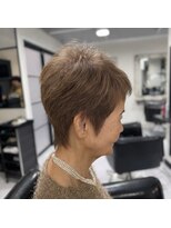 ボンズサロン 麻布十番 パティオ通り店(BONDZSALON) 大人ショート×ミセスヘアスタイル【東京麻布十番/六本木】