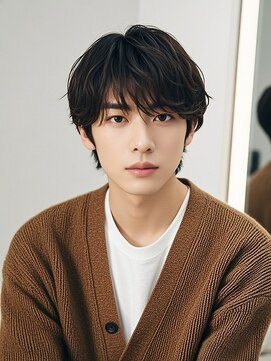 エイチ メンズ(H) スパイラルパーママンバンヘアスパイラルパーマメンズツイスト