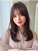 Say.ハッシュカット顔周りカットワンホンレイヤーシャギーカット